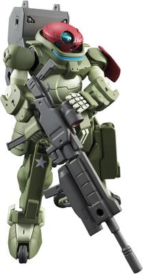 HGBD Gundam Build Divers Grimoire Red Beret modelo de plástico a escala 1/144 codificado por colores