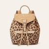 Boho Cork Backpack for Women Bohemian Style Daypacks Vintage Printed Purse Teenager School Bag Women's Lightweight Multipurpose Travel Work Handbag