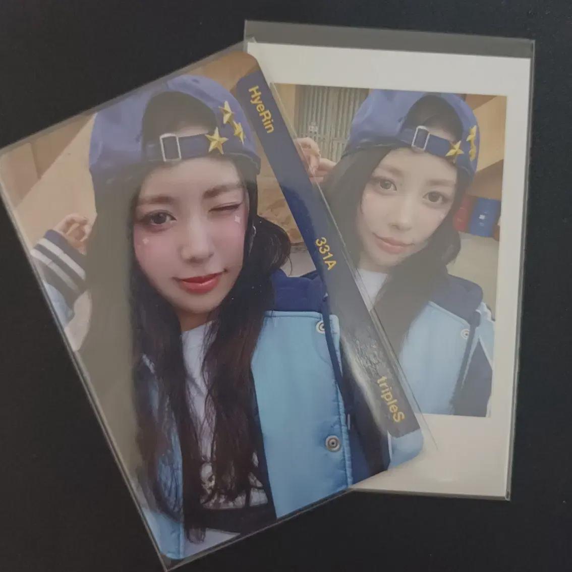 

Triple S Hyerin Vv Объект + Полароид