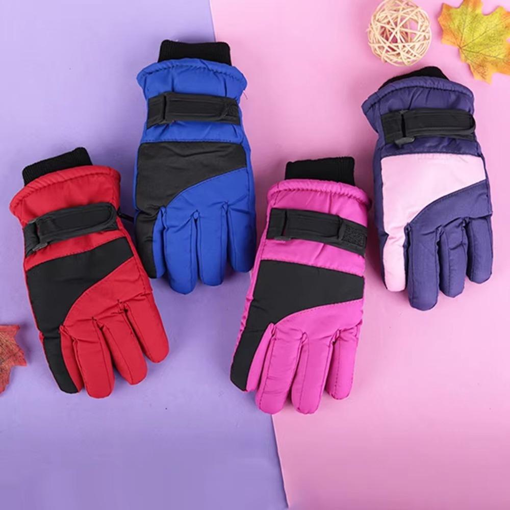 Warm Children Gloves Thicken Winter Mittens High Quality Kids Ski Gloves