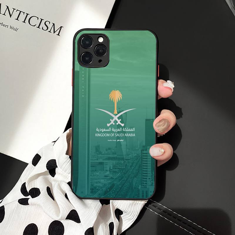 Kingdom Of Saudi Arabia Flag Phone Case for iPhone 11 12 13 Mini Pro XS MAX 8 7 6 6S Plus X 5S SE 2020 XR Case