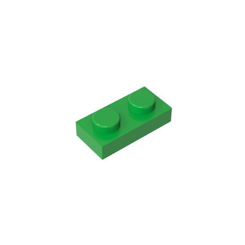60pcs/lot 3023 DIY Blocks Building Bricks Thin 1X2 Educational Assemblage Construction Toys for Children Compatible With Brand