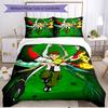 3pcs Duvet Cover Set (1*Duvet Cover + 2*Pillowcase, Without Core), Ben 10 Cartoon Print Soft All‑Season Bedding Set, Home Bedroom Decor Gift