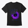 Rheumatoid Arthritis Sunflower Sticker T-Shirt Made In the USA Size S To 5XL