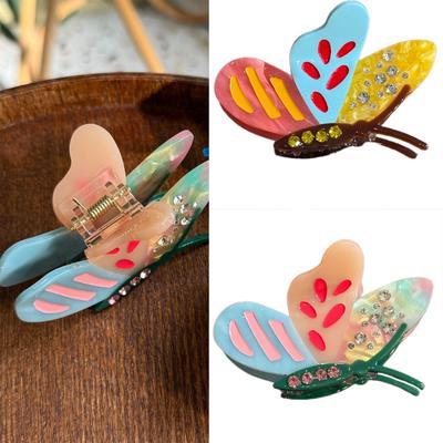 Butterfly Hair Clip Large Hair Claw Clip Fashion Lovely Adornment Princess Barrettes Hair Styling Tool Ornaments