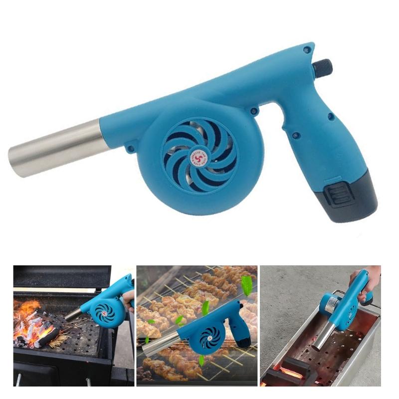 20W Adjustment Speed Rechargeable Electric Blower For Outdoor BBQ Metalworking With 5000RPM Fast Speed