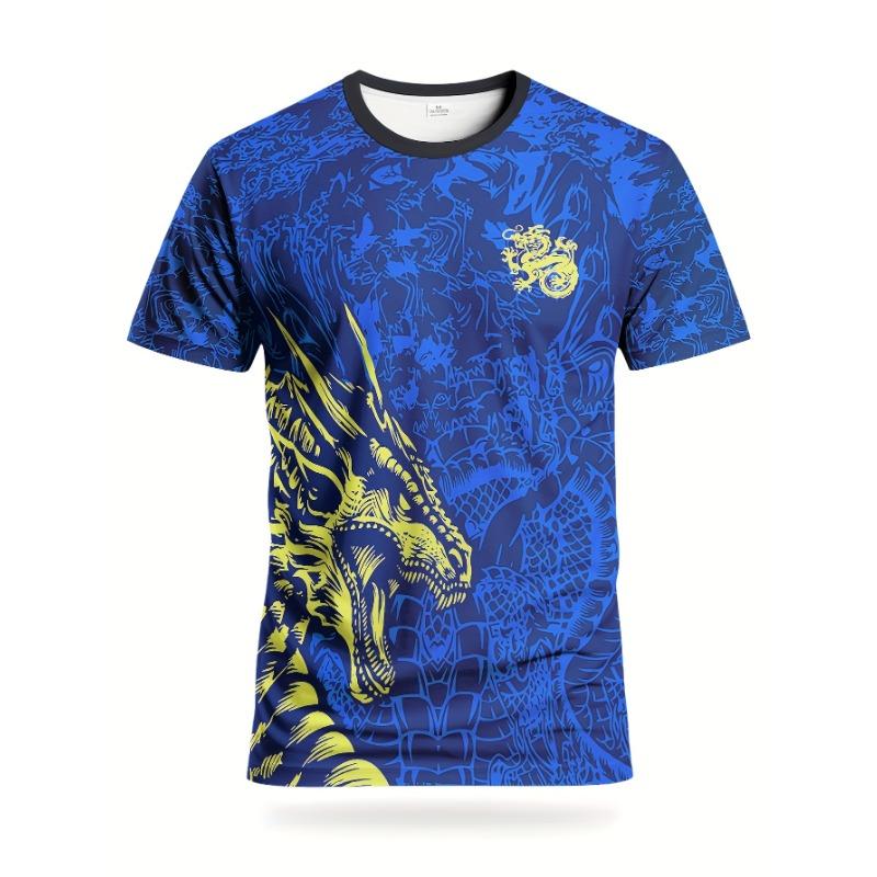 

Comfortable and breathable sports T-shirt | Casual and versatile top for outdoor training S синий