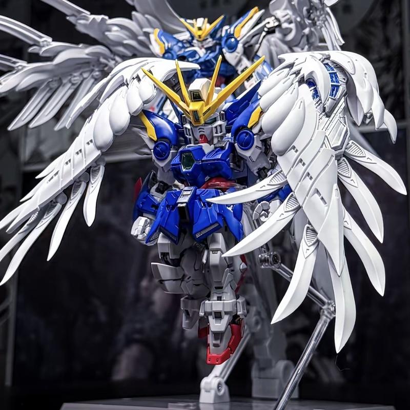 Glmgsd Xxg-00W0 Angel Assembly Model Kit Action Figure Plastic Model Toy With Water Sticker Bracket Boy Surprise Collection Gift