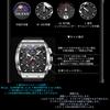 OLEVS Men's Watch Stylish Analog Quartz Men's Wristwatch Popular Sports Brand Black Silica Gel Belt Waterproof Watch Black Dial Silicone Wristwatch