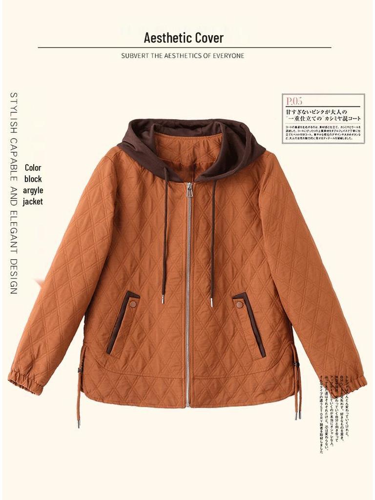 Women's 2024 Spring/Autumn Casual Short Baseball Jacket, Loose Fit, Fashionable Style