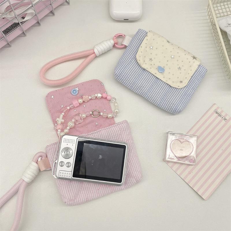 Cute Stars Storage Bag Makeup Bag Menstrual Towel Bag Small Wallet Travel Storage Bag