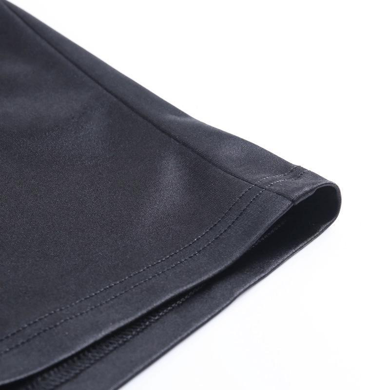 Frühling und Sommer einfarbig Split Hosenträger Damen modische Pfirsich Ausschnitt sexy Slim Fit Kleid