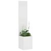 Garden Privacy Screen Canvas White 32 X 150 Cm