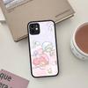 L-Little Twin Stars Phone Case For iPhone 13 12 X XS MAX Pro Max 16 15 11 14 Pro Max Shockproof Matte Cover