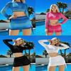 Womens Bikini Swimsuit Set With Polyester Fabric For Water Sports And Beachwear