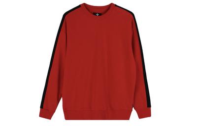 Sweatshirts Men's Red Crew Neck Moderate Regular 10017989-A03