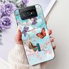 For Asus Zenfone 7 ZS670KS Case I002D Popular Flower Soft Black Silicone Phone Cover For Zenfone 7 Pro ZS671KS Funda I002DD Capa