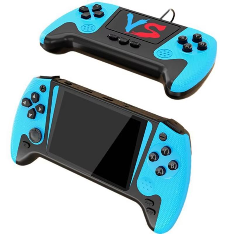 ABS Handheld Gaming Device with 3.5inch Display Single/Double Player Mode Joystick and Preloaded 500 Retro Game