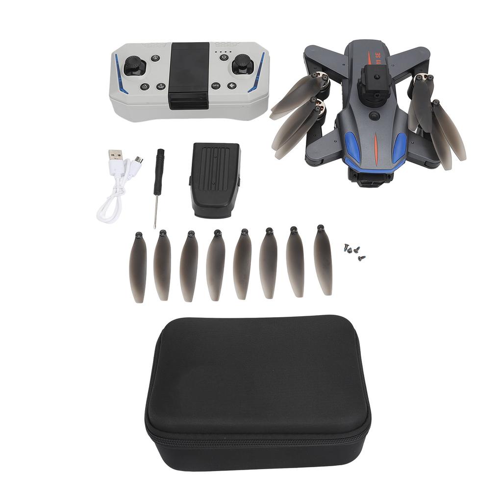 RC Quadcopter with 2 Camera Omnidirectional Obstacle Avoidance Grey Optical Flow Positioning One Key Return Brushless