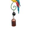 Fashion Creative Bird Wind Chimes Metal Outdoor Indoor Parrot Bell Handmade Retro Ornament