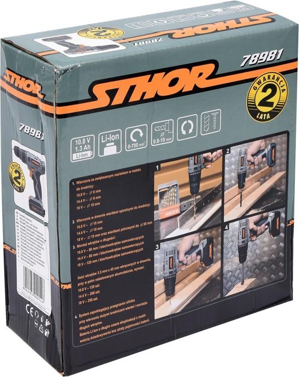 DRILL/DRIVER 10.8V 78981 STHOR