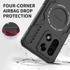 KEYSION Hollow Heat Dissipation Case for OnePlus 15 5G Silicone+PC Magnetic Cooling Shockproof Phone Cover for One Plus 1+ 15 5G