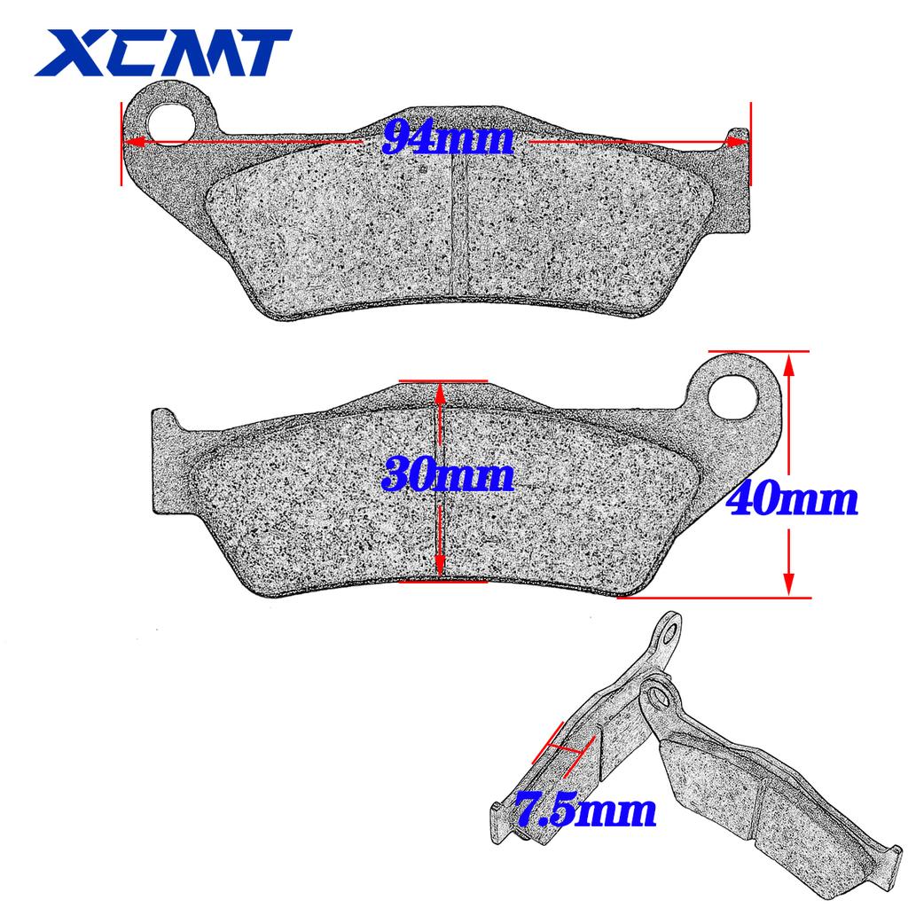 Motorcycle Metal & Brass Alloys Front And Rear Brake Pads For KTM SX SXF EXC EXCF EXCR XC XCW XCF XCFW MXC XCRW SXC 85-625 Parts