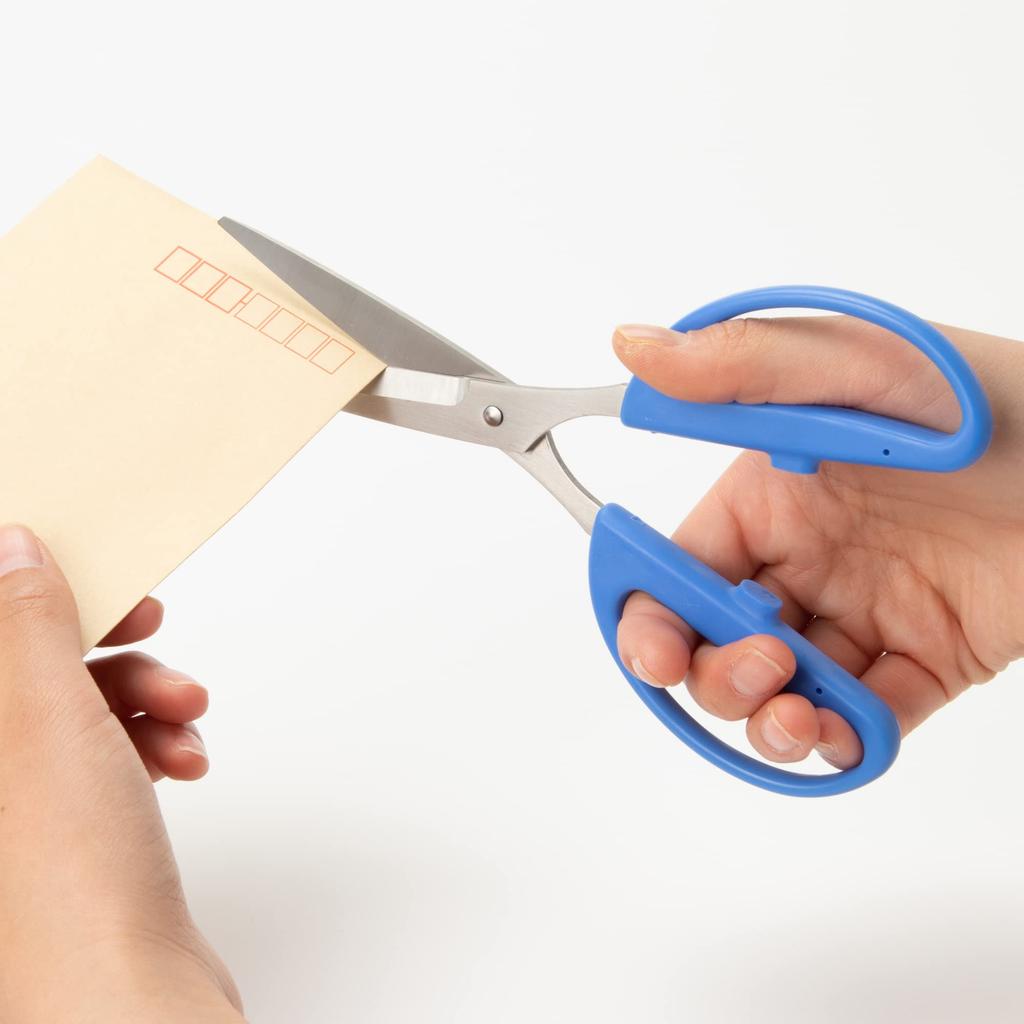 Kai Corporation Glatt Lang Hergestellt in Schonend für das Elastomerharz Ideal für 750BH9101 Schere, Schneiden, Klinge, 190mm, Japan, Hand, Rutschfester Griff,