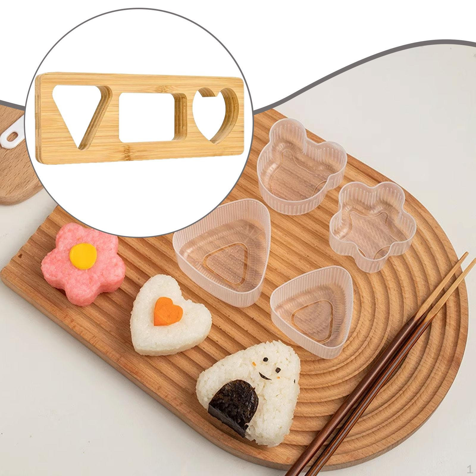 

Форма для онигири для рисовых шариков, Незаменимый кухонный гаджет Суши Multi Shape