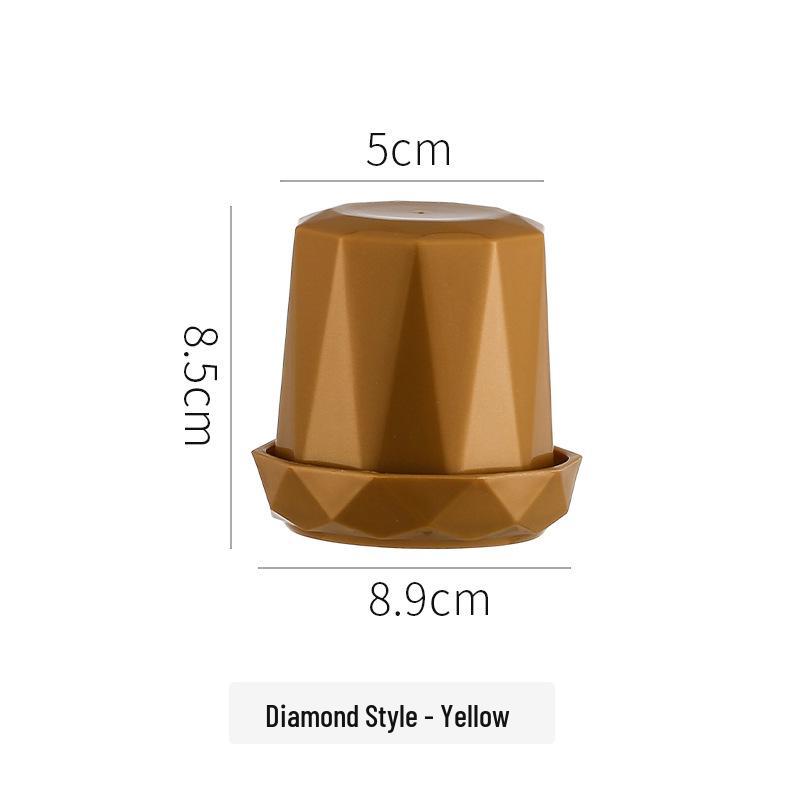 Electroplated Dice Cup Set with Shaker and Base - High-Grade Creative Desktop Ornament for Bar & KTV.