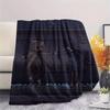 1Pc Little Nightmares Print Flannel Blanket, High Quality Comfortable for All Seasons, Home Decor, Warmth and Comfort, Perfect for Christmas Gifts