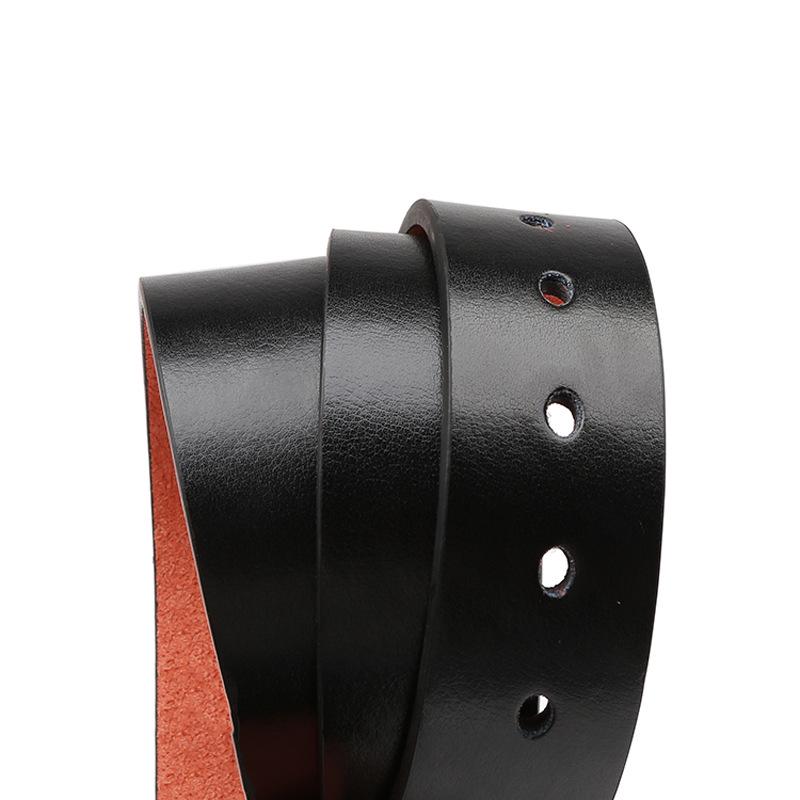 Men's Business Casual PU Belt with Pin Buckle