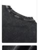 Men's Vintage Distressed Oversized Drop Shoulder T-Shirt, European Size, 230g, Short Sleeve