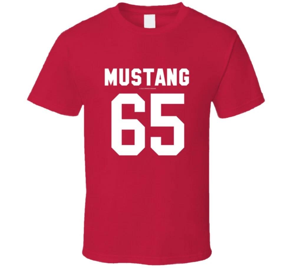 Mustang 65 Jersey Style Ponycar 1965 Gift T Shirt XL