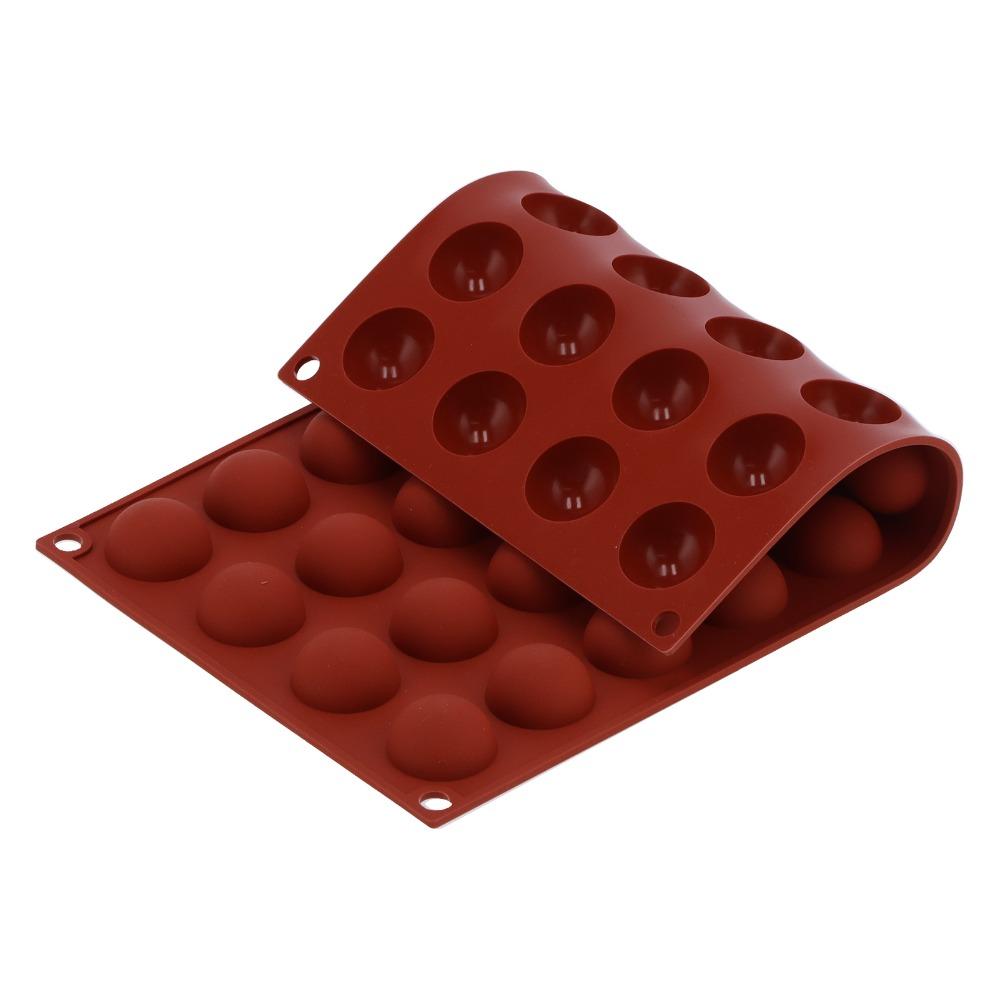 36 Cavity Hemisphere Silicone Mold 6 Cavity Dome Chocolate Mold Muffin Cake Mold  Chocolate Cake