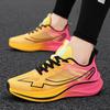 Summer mesh breathable men's shoes 2025 new popcorn ultra-light shock-absorbing running sports shoes men's comfortable trendy shoes