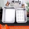 Deep Stainless Steel Rectangular Steaming & Draining Pan