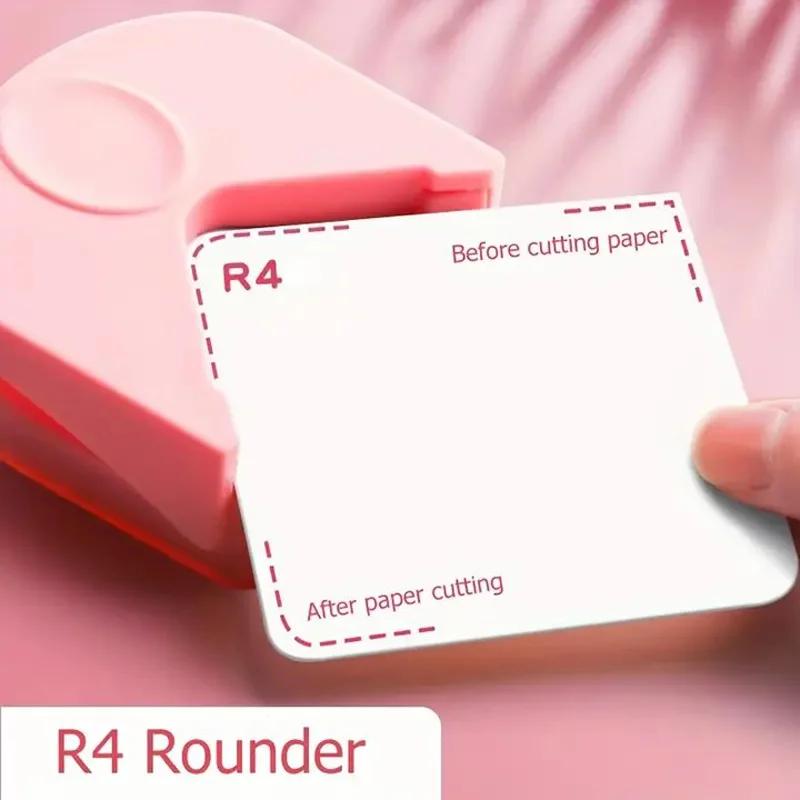 Paper Cutting And Rounding Cutter Corner Plastic PVC Film Maker Machine Trimmer Office Company Accessorie Paper Cutting And Roun