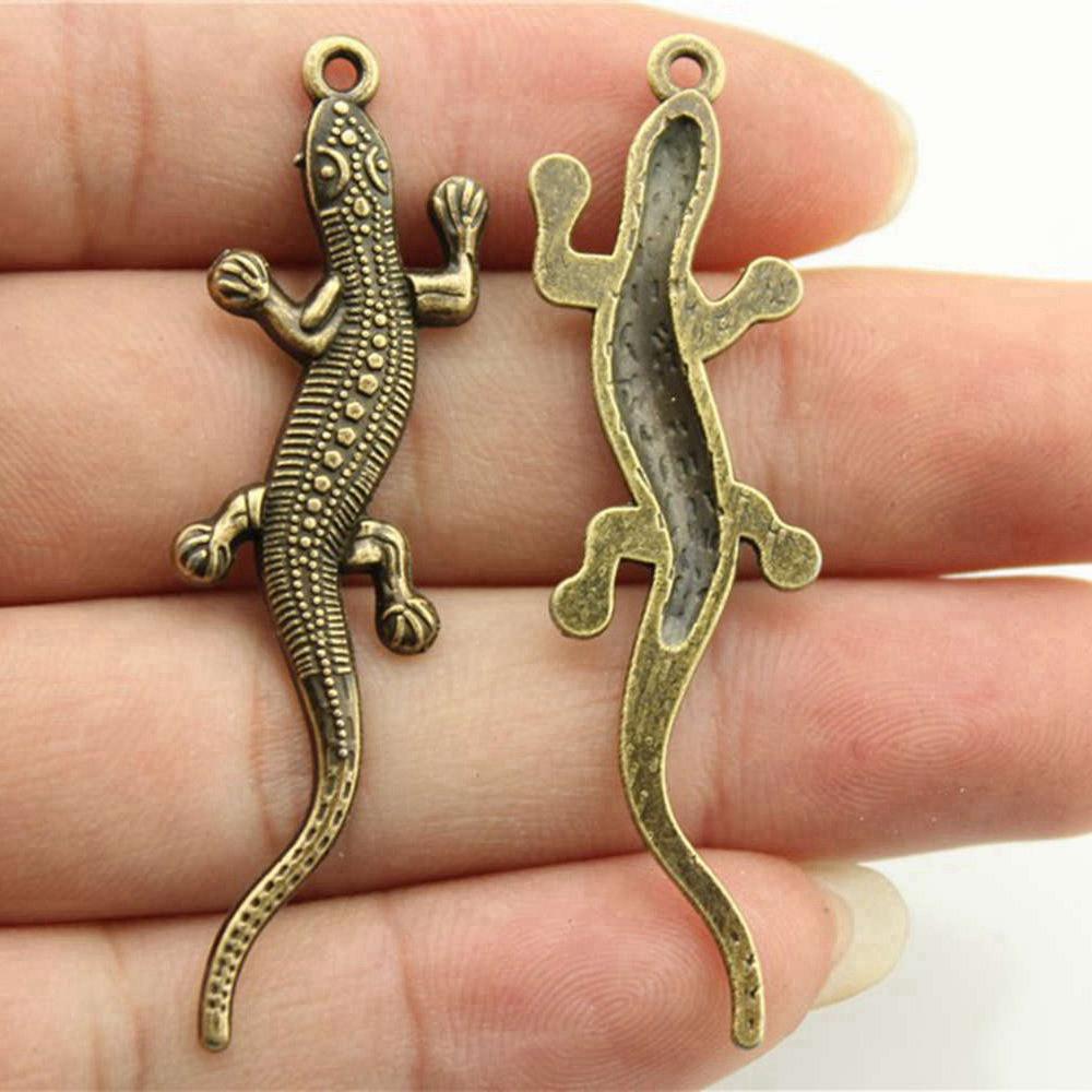 Żaby Owady Stworzenia Ogrodowe Amulet Antyczny Brąz Stop Cynku Materiały do Tworzenia Biżuterii Styl Dziecięcy Bransoletka Amulety