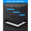 Autorder Dashboard Cover Mat For 2007-2013 Chevy Chevrolet Silverado/GMC Sierra With Two Glove Boxes Accessories Dash Cover Flannel Dash Mat Sunshade