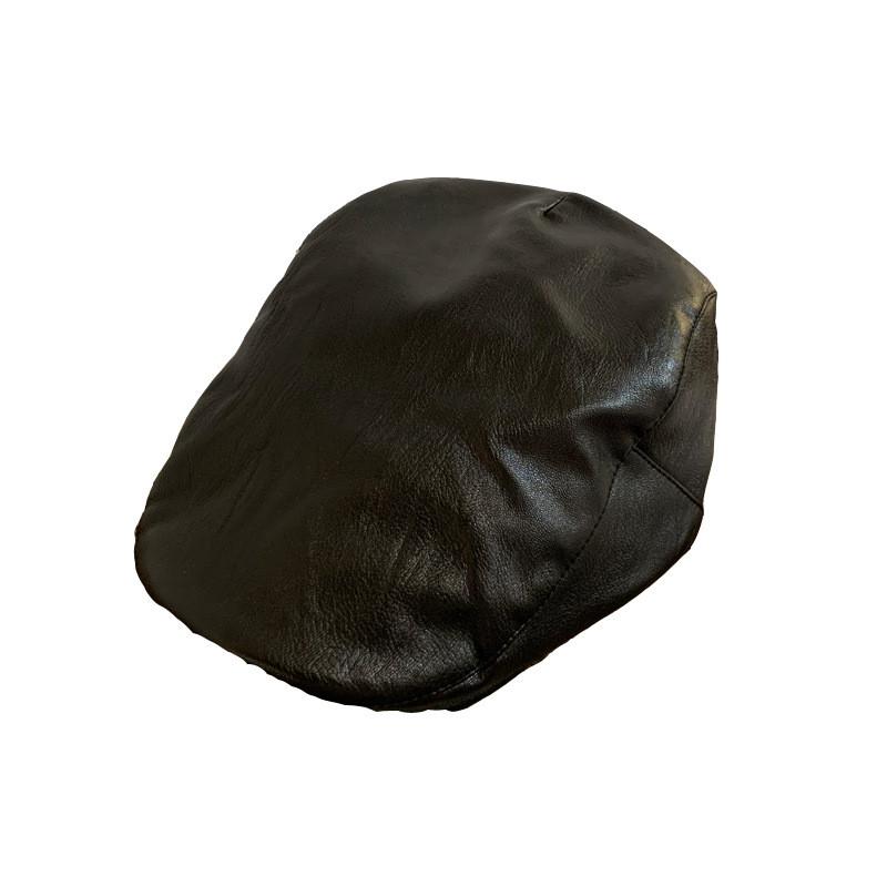 Women Retro Leather Cap With Style And All Weather Functionality