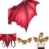 Vivid Non-woven Dragon Wings Cosplay Props For Halloween Parties And Role Play