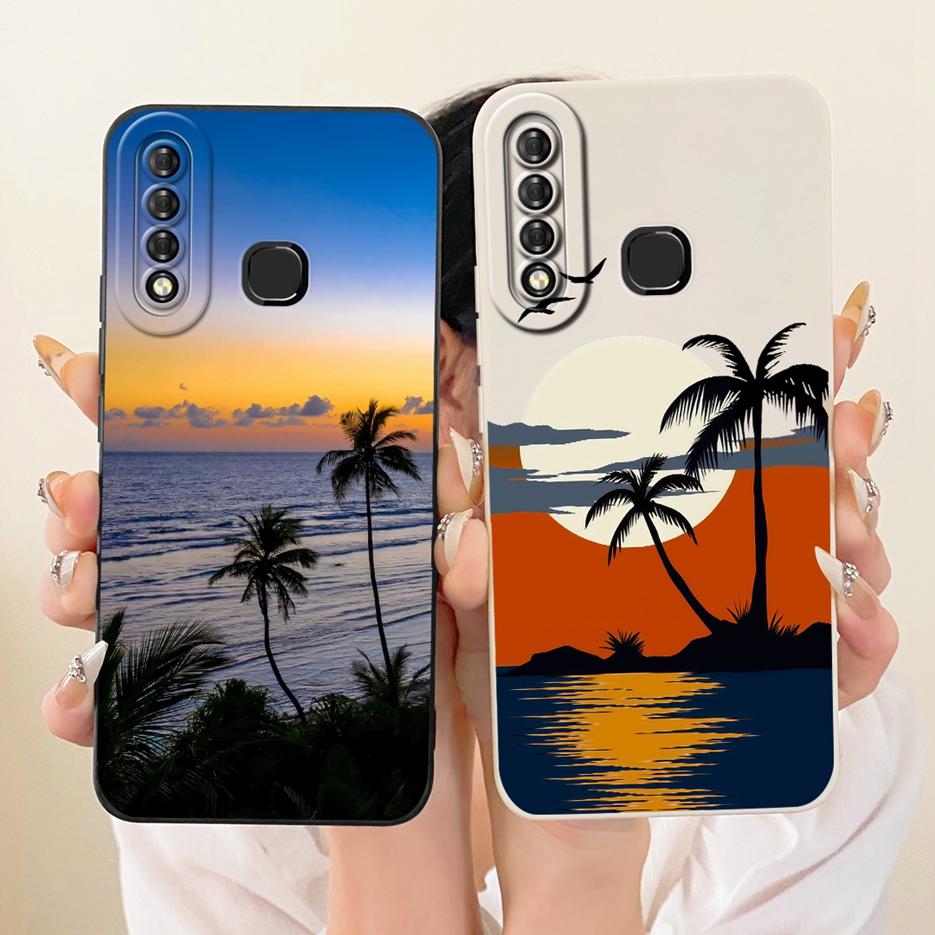 For Infinix Hot S4 Case Luxury Love Heart Buttefly Candy Painted Cover Soft TPU Matte Phone Case For Infinix Hot S4 HotS4 Fundas