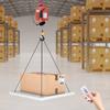 Portable Electric Hoist 3-in-1 660 Lbs, Electric Hoist Winch  Wireless Remote Control (Battery Included)   Wire Remote Control