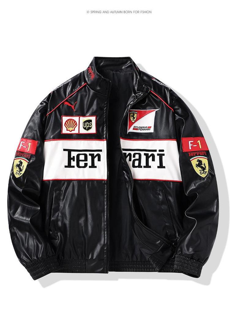 2025 Men's All-Season Waterproof Leather Motorcycle Jacket - Warm, Touring Gear for Cycling & Winter