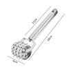 1Pcs Stainless Steel Meat Tenderizer  Chopper Roller Meat Hammer For Steak Knock-Sided Steak Pork Pounders Cooking Kitchen Tools