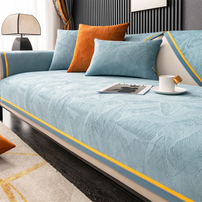 Dutch velvet sofa cushion universal in all seasons, non-slip and anti-cat scratch sofa cover, seat cushion and backrest towel