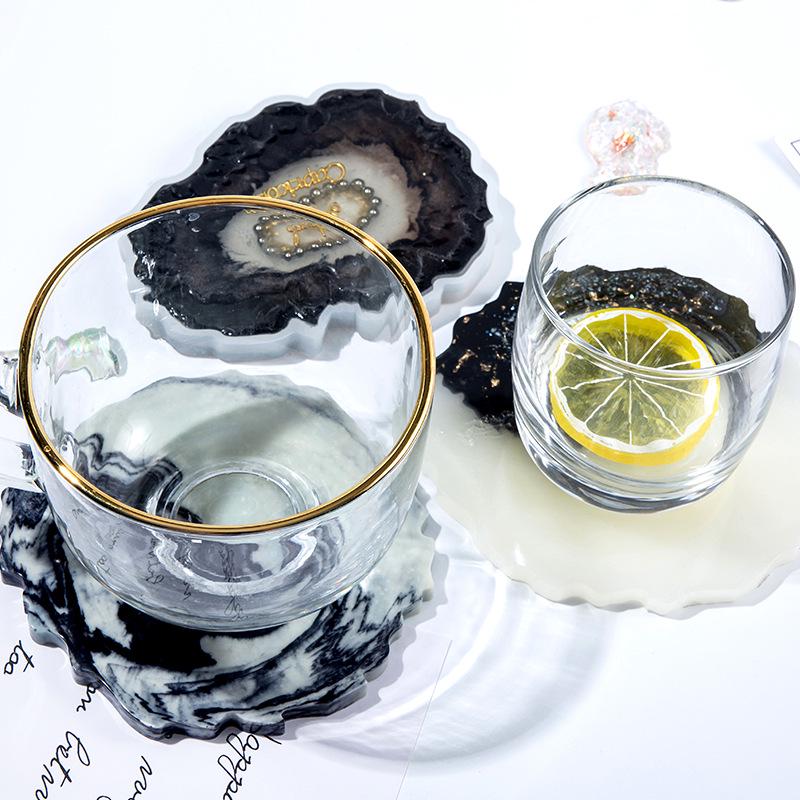 Cloud Wave Silicone Resin Coaster Mold