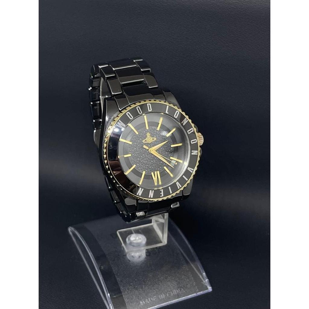 Used Vivienne Westwood Watch Black Ceramic VV048 Excellent Condition