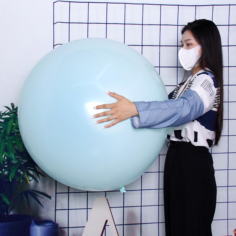 36-Zoll Explosionssichere Ballons, 35g Dicke, für Außenaufnahmen, Kinder, Nachtmärkte, Atmosphäre & Veranstaltungen.